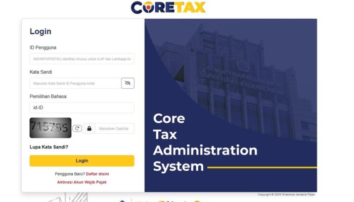 Coretax DJP Error di Hari Terakhir SPT, Dirjen Pajak Akui Sistem Belum Sempurna