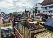 Demo Sopir Truk di Surabaya Memanas! Protes Barcode MyPertamina & Kuota Solar, Distribusi Terancam