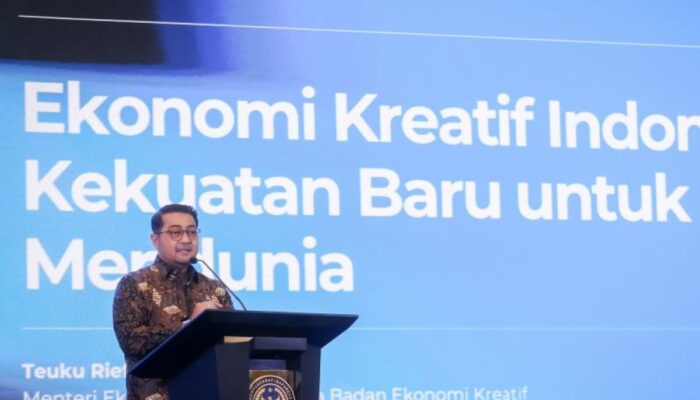 Ekonomi Kreatif Digenjot Jadi Mesin Pertumbuhan Baru, Menekraf Teuku Riefky: Kolaborasi Hexahelix Kunci Indonesia Mendunia