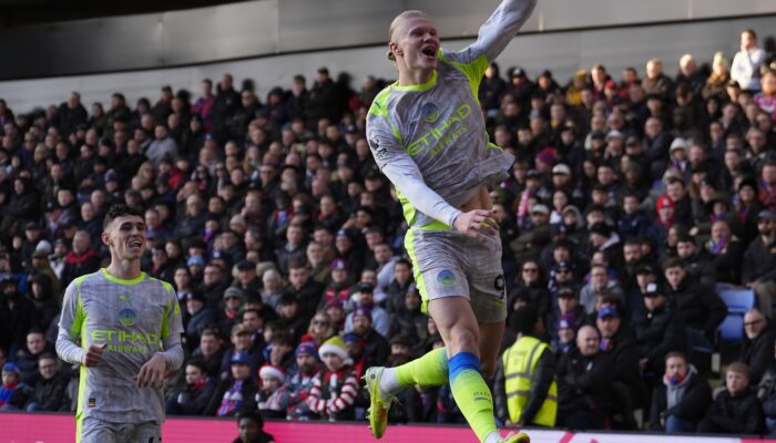 Haaland Jadi Penentu! Manchester City Kudeta Arsenal, Burnley Resmi Terdegradasi