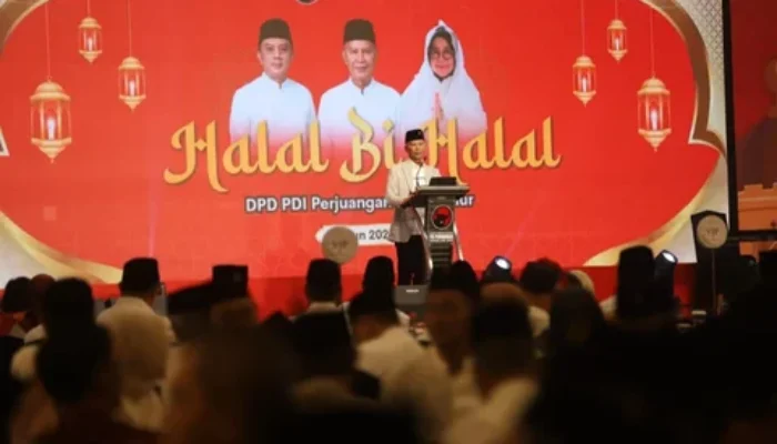 Halalbihalal PDI-P Jatim: Tegaskan Kedekatan dengan NU, Said Abdullah Soroti Politik Ijo-Abang hingga Era Post-Truth