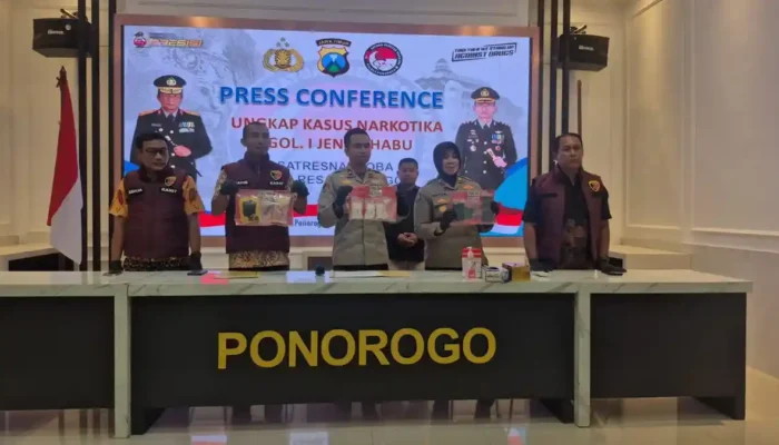 Jaringan Sabu Dikendalikan dari Lapas Madiun Terbongkar, Polisi Amankan 300 Gram dan Selamatkan 1.500 Jiwa