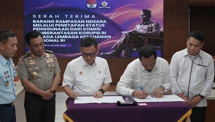 KPK Serahkan Aset Rampasan Rp3,52 Miliar ke Lemhannas, Perkuat Efek Jera dan Pemulihan Kerugian Negara