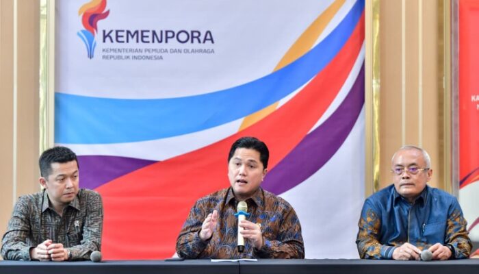 Kemenpora Tembus 5 Besar Kinerja Terbaik Versi Survei Nasional, Erick Thohir: Bukti Kerja Nyata untuk Pemuda dan Olahraga