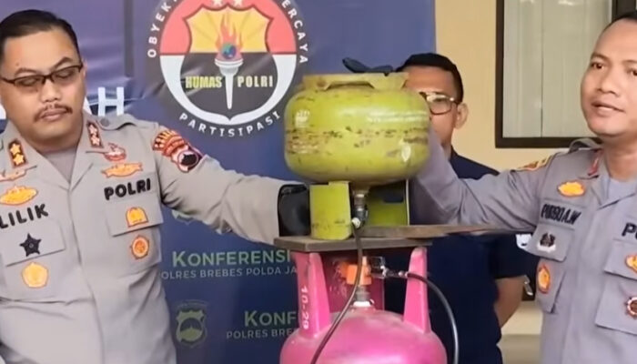 Terkuak! Oknum Kepala SMK di Brebes Oplos LPG Subsidi di Gudang Sekolah, Negara Rugi Rp802 Juta