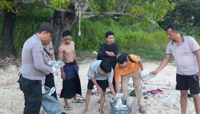 Heboh! 23 Paket Diduga Kokain Bertuliskan “BUGATTI” Ditemukan di Pantai Sumenep, Berat Capai 27,8 Kg