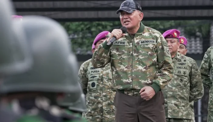 Menhan Tegaskan Komcad ASN Bukan Militerisasi, Latihan Bela Negara Perkuat Disiplin dan Nasionalisme