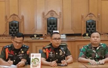 Oditur Militer Kolonel Chk Andri Wijaya (tengah) *antaranews.com