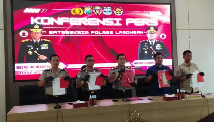 Polres Lamongan Tangkap Residivis Curanmor 25 TKP, Komplotan Masih Diburu
