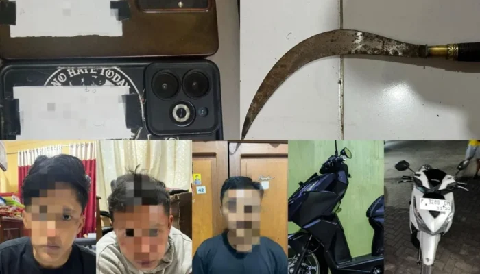 3 Begal Sadis di Situbondo Dibekuk Polisi, Serang Korban Pakai Celurit Tengah Malam