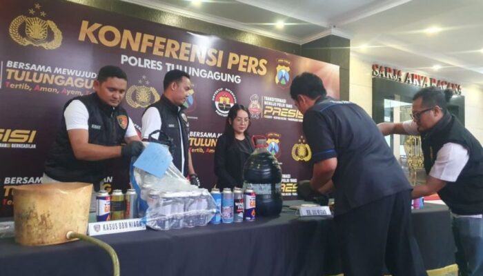 Polres Tulungagung Bongkar Modus LPG & BBM Subsidi Ilegal: Disuntik Jadi Gas Kaleng hingga Ditimbun, Pelaku Raup Untung Cepat