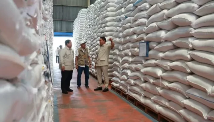 Prabowo Sidak Gudang Bulog di Magelang, Stok Beras Melimpah! Sinyal Kuat Swasembada Nasional