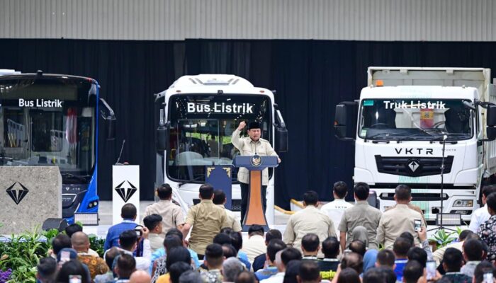 Resmi Beroperasi! Pabrik Bus & Truk Listrik di Magelang Bidik Produksi 1.000 Unit Tahun 2026