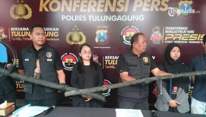 Terbongkar! 10 Komplotan Pencuri Kabel Telkom di Tulungagung Ditangkap, Ternyata Karyawan Mitra Sendiri