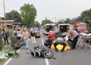 Viral CCTV Pemotor Terlindas Truk Trailer di Nganjuk, Ibu Meninggal Dunia di Lokasi Kejadian