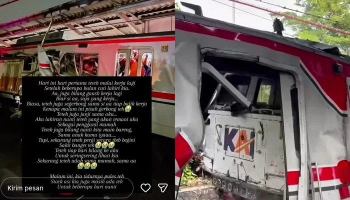 Kisah Pilu Korban KRL vs Argo Bromo di Bekasi Timur Viral, Baru Masuk Kerja Usai Cuti Melahirkan