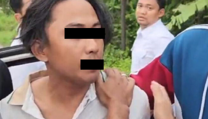 Pria Arogan Todong Senpi ke Pengendara, Ditangkap Polisi dengan Bukti Revolver