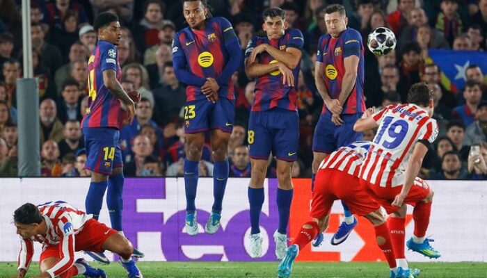 Barcelona Tersungkur 0-2 di Camp Nou, Atletico Madrid Bawa Keunggulan Besar ke Leg Kedua Liga Champions