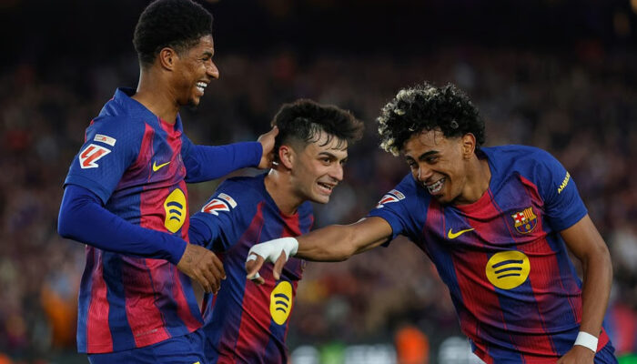 Barcelona Hajar Espanyol 4-1! Lamine Yamal Pecahkan Rekor, Blaugrana Makin Dekat Juara La Liga