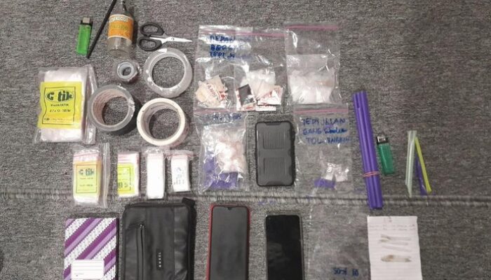Terungkap! 3 Residivis Edarkan Sabu Sistem “Ranjau” di Salatiga–Semarang, Polisi Sita 49 Paket