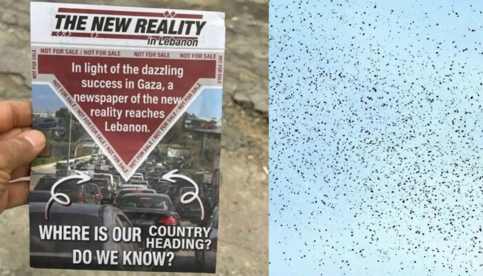 Israel Sebar Selebaran Larangan ke 21 Desa Lebanon Selatan, Warga Dilarang Dekati Sungai Litani