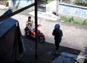 Curanmor Makin Nekat di Pasuruan, Motor Ketua RT Digasak Kurang 1 Menit Terekam CCTV