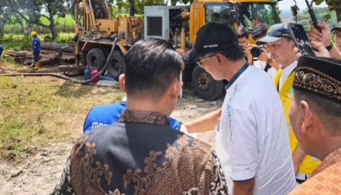 Atasi Krisis Air, Menteri PU Dody Hanggodo Genjot Sumur Bor 150 Meter di Nganjuk