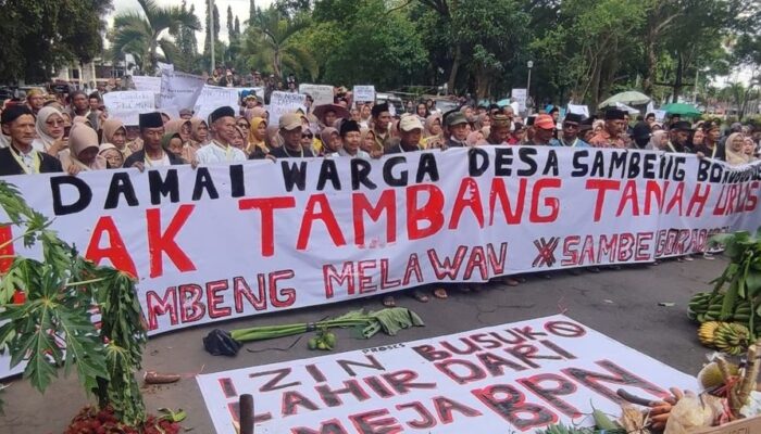 Gelombang Penolakan Tambang Sambeng Menguat: 1.200 Warga Serahkan Bukti ke DLHK Jateng, Izin Terancam Gugur