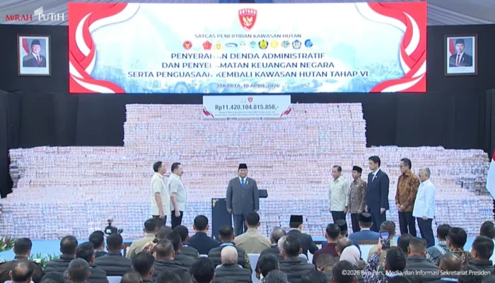 Kejagung Setor Rp11,4 Triliun ke Negara, Disaksikan Presiden Prabowo: Bukti Nyata Penyelamatan Keuangan Negara