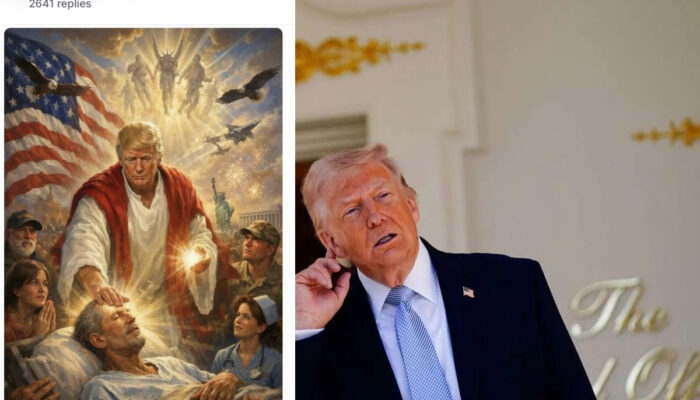Trump Hapus Foto AI Dirinya Mirip Yesus Usai Dihujani Kritik, Disebut Penghujatan!