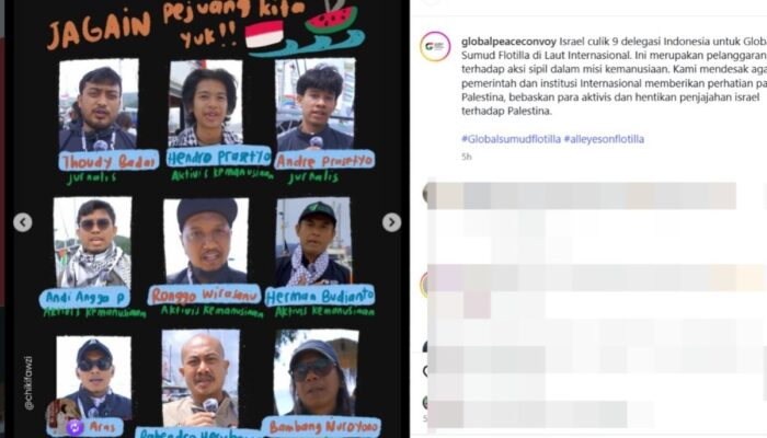 Kemlu RI Kerahkan Jalur Diplomasi Internasional untuk Bebaskan WNI yang Ditahan Israel