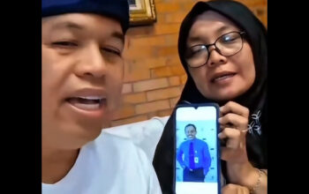 Foto tangkapan layar Gubernur Jawa Barat Dedy Mulyadi (kiri) dan Adik Aman Yani, Uyat Suratman (kiri)