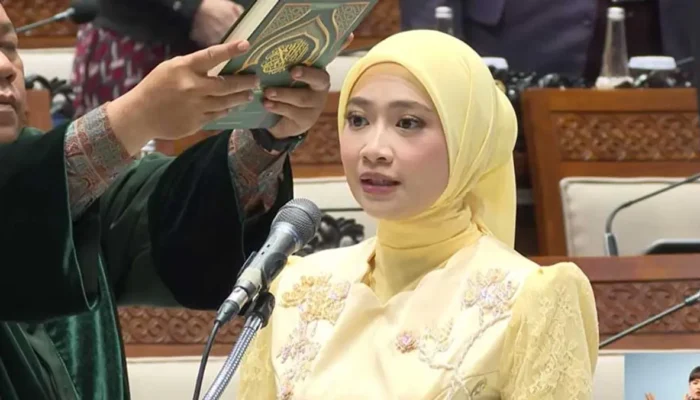 Resmi Dilantik Jadi Anggota DPR RI, Dokter Cantik Adela Kanasya Gantikan Adies Kadir