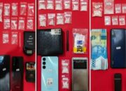 Barang bukti sabu yang disita Polres Pasuruan.