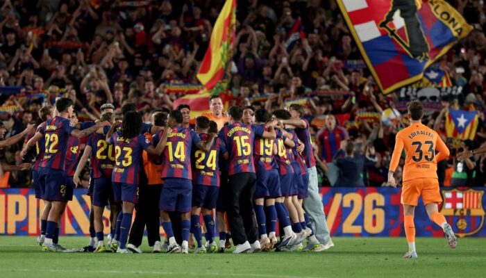 Barcelona Juara La Liga 2025/2026! Hansi Flick Bungkam Real Madrid di El Clasico dan Ukir Dominasi Baru