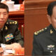 Dua mantan Menteri Pertahanan China, Wei Fenghe (kanan) dan Li Shangfu (kiri)