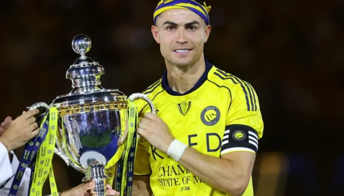 RESMI JUARA! Cristiano Ronaldo Antar Al Nassr Taklukkan Damac 4-1, Air Mata CR7 Pecah Usai Akhiri Kutukan Liga Arab Saudi