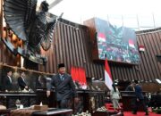 Presiden dalam pidatonya pada Rapat Paripurna DPR RI di Gedung Nusantara MPR/DPR/DPD RI, Jakarta, pada Rabu (20/05/2026). Foto : Setneg
