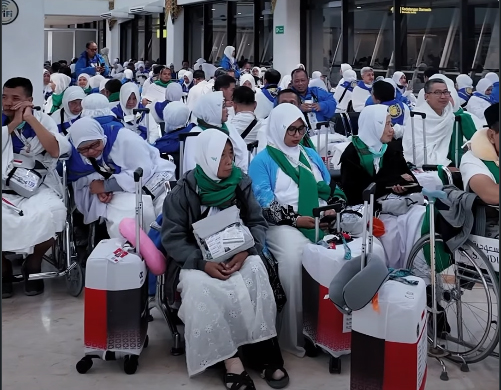 Sebanyak 44.004 jemaah diberangkatkan melalui Bandara Juanda.