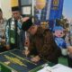 Menteri Pendidikan Dasar dan Menengah, Abdul Mu'ti, saat peresmian Gedung Muhlas Boarding Class (MBC) dan program unggulan Pimpinan Cabang Muhammadiyah (PCM) Krembangan di Surabaya, Jumat (1/5/2026)