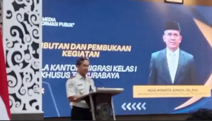 Imigrasi Surabaya Terbitkan 106 Ribu Paspor dan Awasi 2,48 Juta Perlintasan Sepanjang 2025