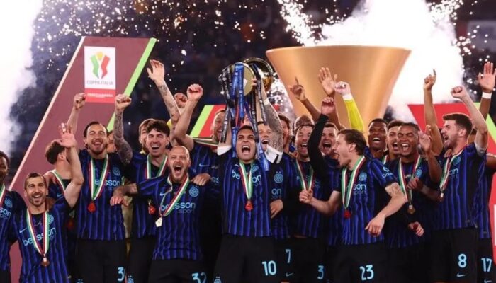 Inter Milan Juara Coppa Italia 2026, Lautaro Martinez Antar Nerazzurri Raih Double Winners