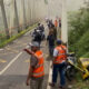 Cegah Insiden di Jembatan Cangar, Pemprov Jatim Pasang Pagar 3/4 dan Lampu PLTS—Target Rampung Juni 2026