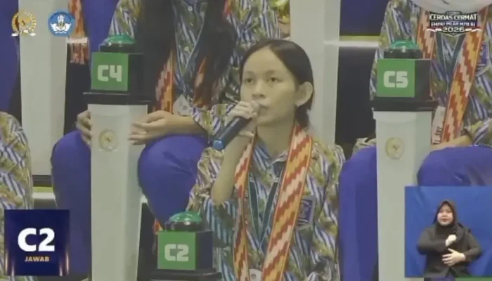 Viral karena Lawan Juri LCC MPR, Siswi SMAN 1 Pontianak Diundang ke MPR dan Ditawari Beasiswa ke China