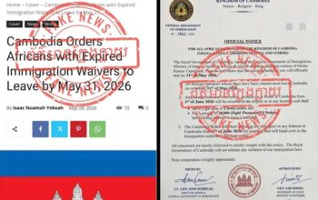 Kamboja Bantah Kabar Deportasi Warga Afrika, Dokumen Viral Disebut Palsu dan Catut Nama Pejabat Imigrasi