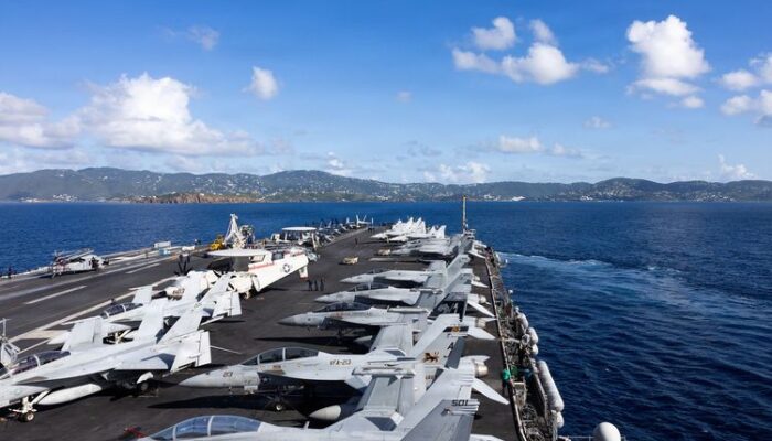 USS Gerald R Ford Mundur dari Konflik Iran Usai 300 Hari Misi, AS Tetap Kerahkan 3 Kapal Induk di Timur Tengah