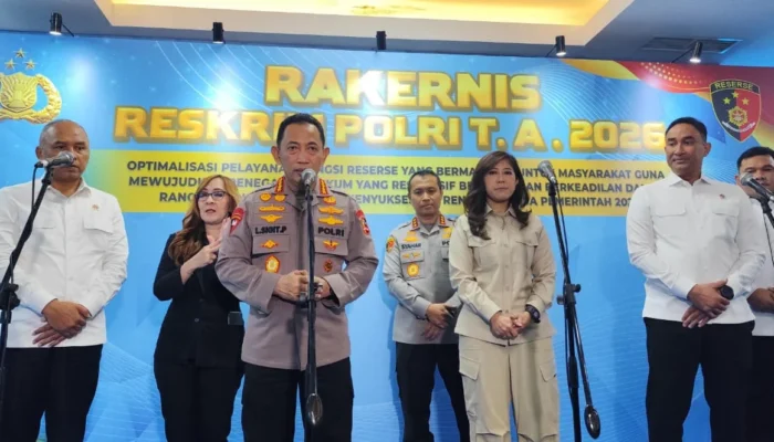 Kapolri Tegaskan Rakernis Reskrim 2026 Fokus Perkuat SDM dan Penegakan Hukum Profesional