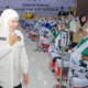 Khofifah Ingatkan Jemaah Haji Jaga Kesehatan dan Kekhusyukan, Embarkasi Surabaya Berangkatkan 44 Ribu Jemaah