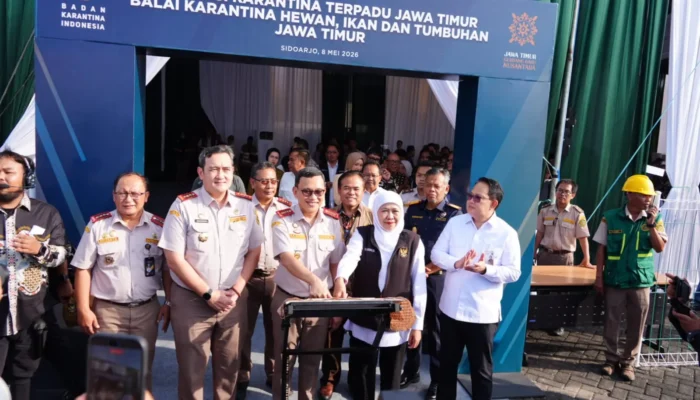 Khofifah Resmikan Instalasi Karantina Terpadu Pertama di Indonesia, JATIM HUB Siap Jadi Gerbang Perdagangan Global