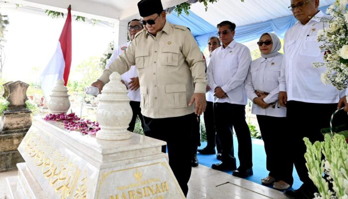 Prabowo Resmikan Museum Marsinah di Nganjuk, Ribuan Buruh Sambut Kedatangan Presiden